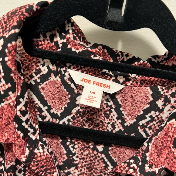 Long sleeve animal print dress - Picture 2 of 3